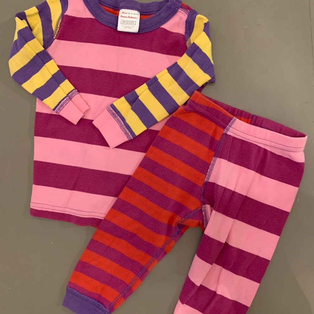 Hanna Andersson two piece pajamas